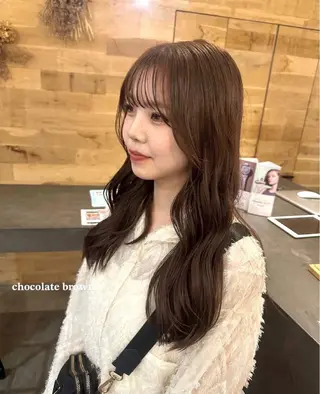 ロング aisa ／札幌／艶カラー🎀のヘアスタイル