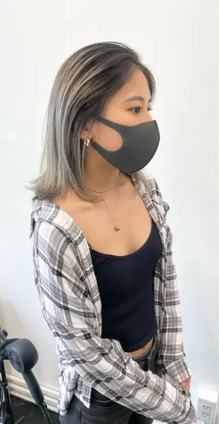 セミロング カラー パーマ ヘアアレンジ メンズ キッズ ネイル マツエク・マツパ アイブロウ ブリーチ　ハイトーン 特化🌈フジタハルキのヘアスタイル