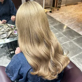 ロング カラー LaBless あべのキューズサロン所属・艶カラー/あいか💜 天王寺阿倍野のマツエク・マツパデザイン