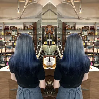 ロング カラー ハイライト/レイヤー /ハイトーン/AOIのヘアスタイル