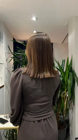 セミロング カラー ☆ HARUKA ☆のヘアスタイル