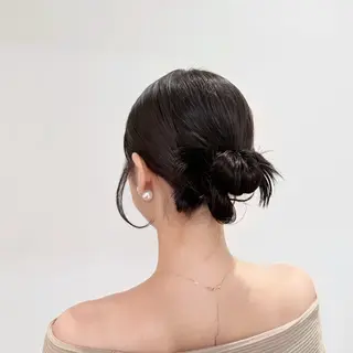 ロング ヘアアレンジ 縮毛矯正+モテカラー 🎀✨MIHOのヘアスタイル