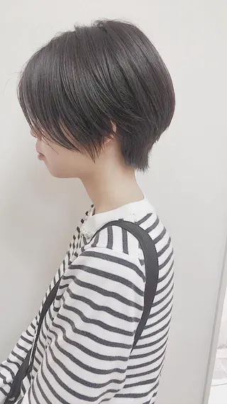 ショート カラー パーマ ショートボブ髪質改善 縮毛矯正のプロ山道潤のヘアスタイル