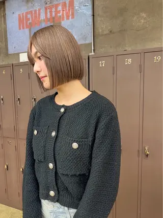 ミディアム 森綱 悠 /栄/ショートのヘアスタイル