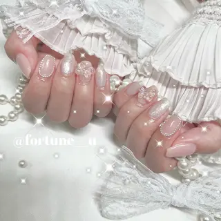 ネイル 💜5/4空✩.* Yuuna💜のネイルデザイン