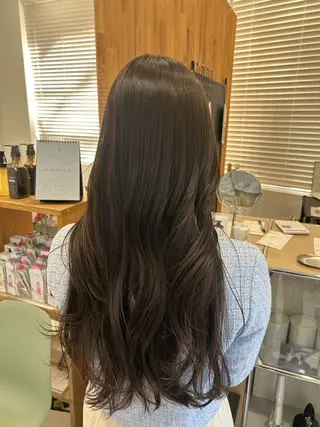 ロング カラー 韓国ヘア ‎⟡.·KANA🐥のヘアスタイル