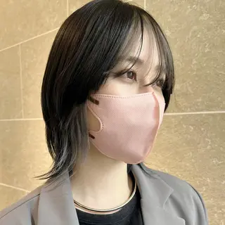 ミディアム カラー ✨️今だけ無料✨️ 鶴田みなみのヘアスタイル