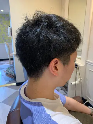 メンズ 粟田 めぐみのヘアスタイル