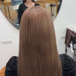 ロング カラー ブリーチカラー/渋谷 /髪質改善/shinのヘアスタイル