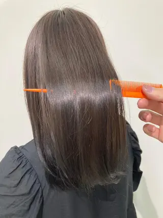 ロング カラー レイヤーカット🎀 rina🎀のヘアスタイル