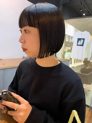 ショート カラー 怪我のため6月末 復帰予定田中瑞希🍃のヘアスタイル