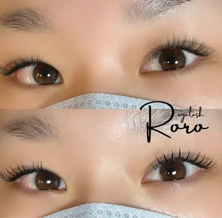 マツエク・マツパ eyelash RORO.のマツエク・マツパデザイン