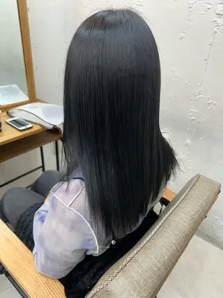 セミロング カラーリスト🏁田村 将也のヘアスタイル