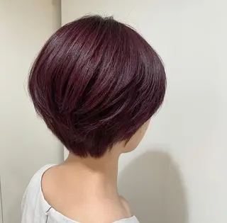 カラー 山口 莉奈のヘアスタイル