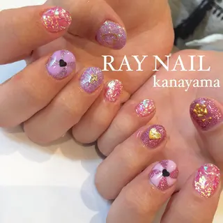 ネイル Arowa 伊田のネイルデザイン