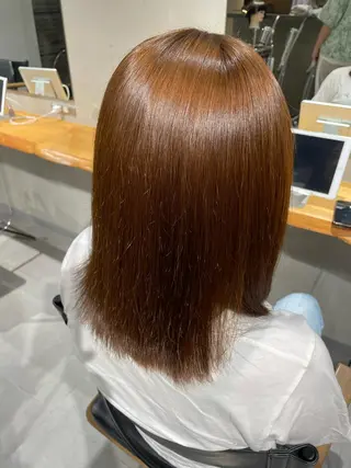 セミロング Nikiita リコのヘアスタイル
