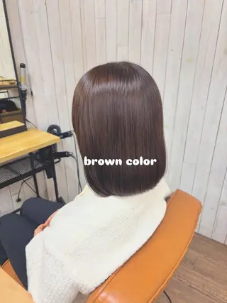 ミディアム 【Rowel】 大野　虹歩のヘアスタイル