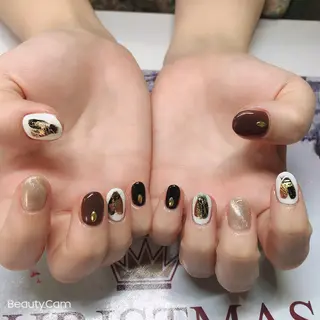 ネイル ガレンドウ 白澤 愛子のネイルデザイン