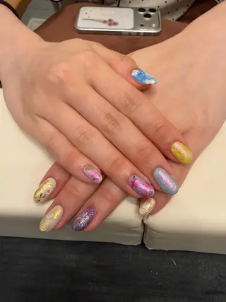 ネイル 爪の絵描き屋 ミテネイルのネイルデザイン