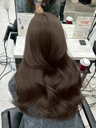 ロング カラー 艶髪/モテヘア🎀 MIHOのヘアスタイル
