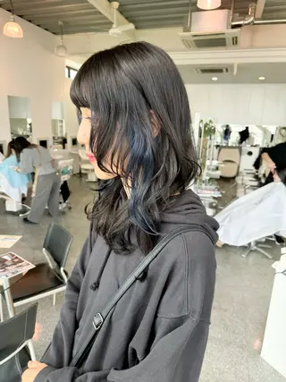 セミロング カラー 🫧ヒシダアキ taboo.i🫧のヘアスタイル