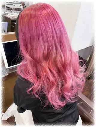 ロング カラー モデル募集 ♡ こはるのヘアスタイル