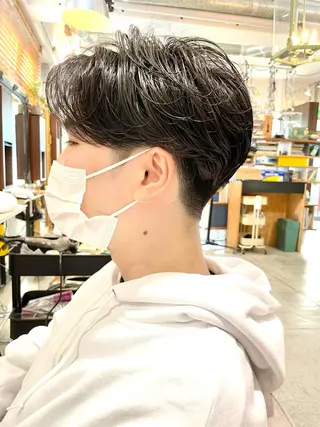 ショート パーマ ショートボブ髪質改善 縮毛矯正のプロ山道潤のヘアスタイル