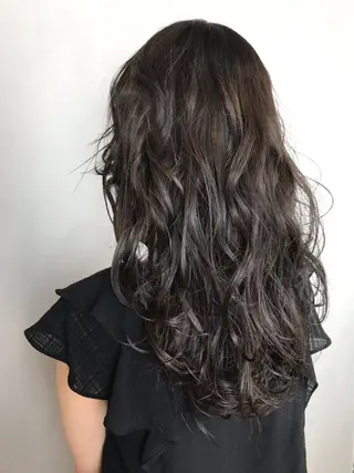 ロング カラー パーマ BROCANTE立川 karasawa.nのヘアスタイル