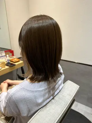 ミディアム やまぐち あやみのヘアスタイル