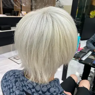 ショート カラー メンズ Luce 杉本のヘアスタイル
