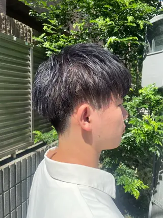 カラー メンズ 川上拓真 ✂︎学芸大学のヘアスタイル