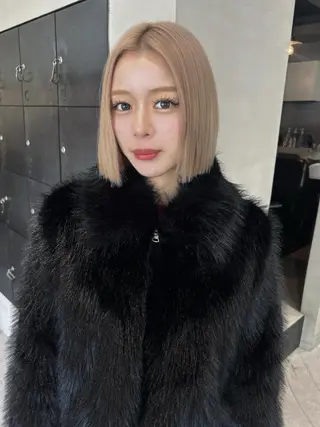 ミディアム kyoka/レイヤー /ハッシュカットのヘアスタイル