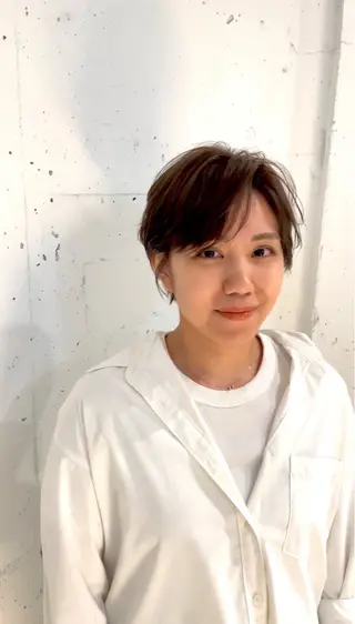 ショート 🌫️縮毛矯正/髪質 改善/ゆずる🌫️のヘアスタイル