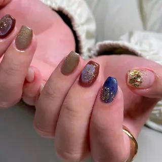 ネイル amuse ニュアンス/個性派のネイルデザイン