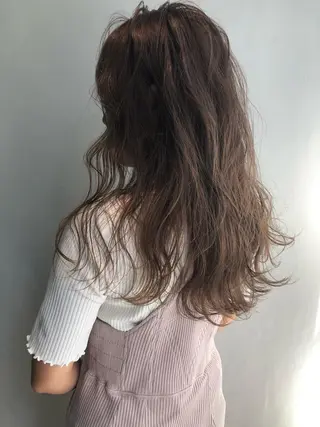 カラー 低ダメージパーマ ケアパーマ/武田明大のヘアスタイル