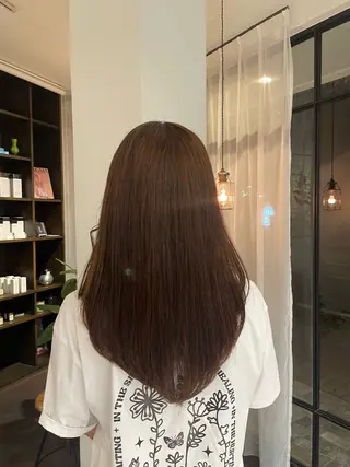 ロング 西野 優夏のヘアスタイル
