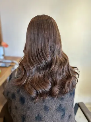 セミロング Miku 🦔 / ヘアセットのヘアスタイル