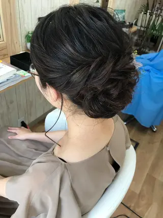 ヘアアレンジ hair &make EPICRUMIのヘアスタイル