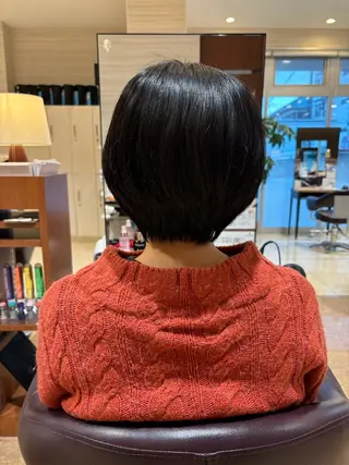 ショート GRANDEUR/似 合わせ/ケラスターゼのヘアスタイル