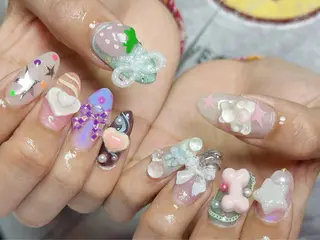 ネイル アイアムアイ 大村磨衣のネイルデザイン