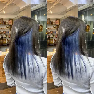 ミディアム カラー 💎ハイトーン/艶 カラー モエカ💎のヘアスタイル