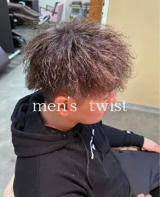 パーマ メンズ 寺本 琴美のヘアスタイル