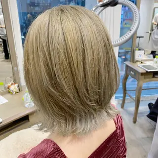 カラー equal銀座 黒田💚のヘアスタイル