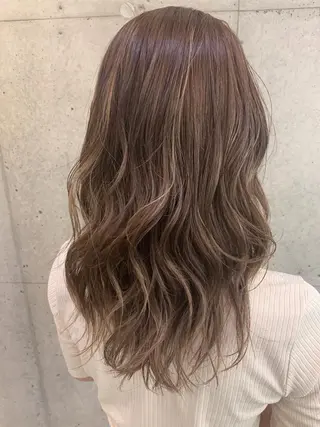 セミロング カラー ✨縮毛矯正/髪質改善 錦糸町/松坂拓馬のヘアスタイル