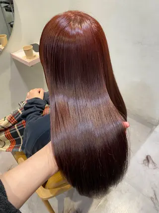 ロング カラー 当日予約大歓迎💗 依田瑞希のヘアスタイル