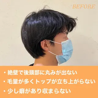 メンズ 【ニュアンスパーマ】 西岡拓海のヘアスタイル