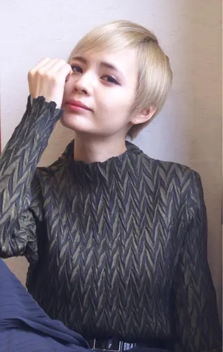 ショート カラー みうら ミウラのヘアスタイル