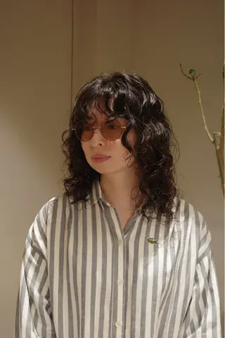 パーマ 住谷 ゆりなのヘアスタイル