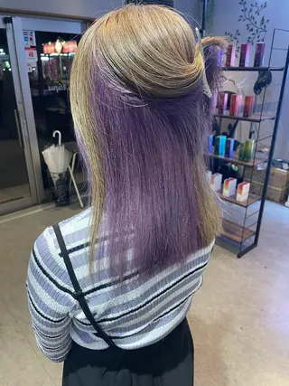 ミディアム カラー 山本 貴弘のヘアスタイル