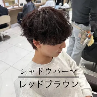 ショート パーマ カラー Ash 津田沼店のヘアスタイル